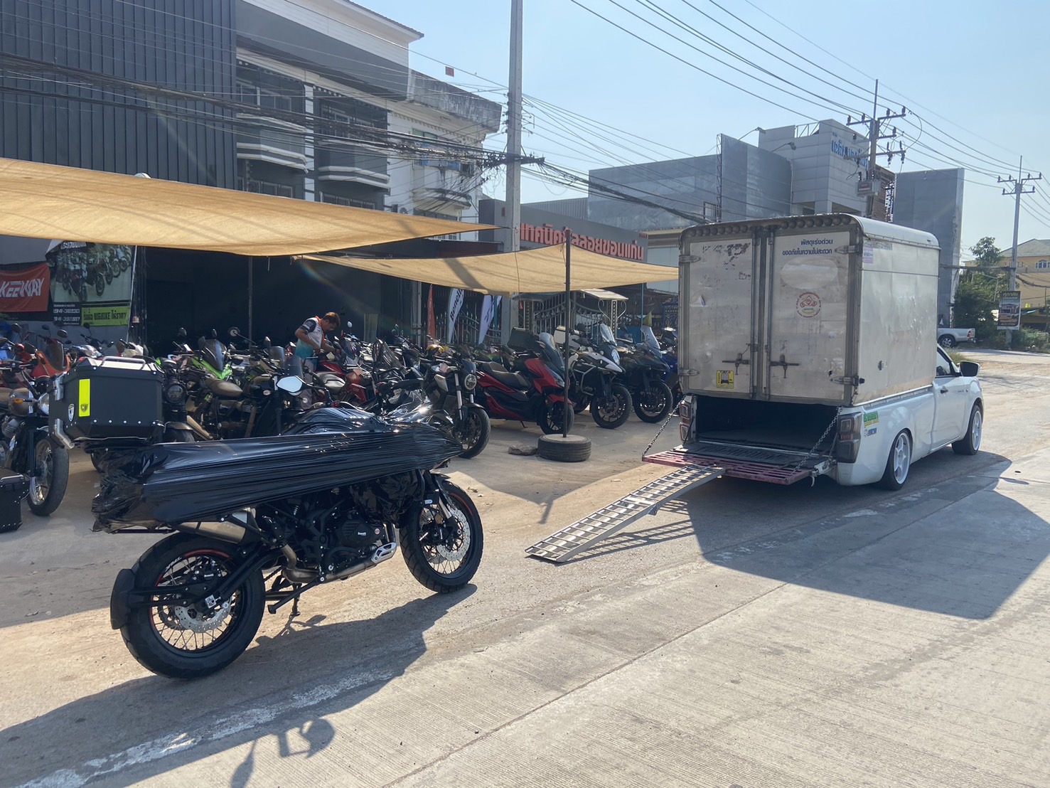 CKT Transport - ขนส่งรถมอเตอร์ไซค์